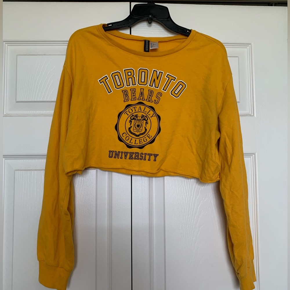 H&M cropped long sleeve